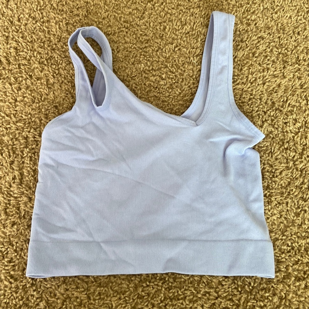 Purple tank top